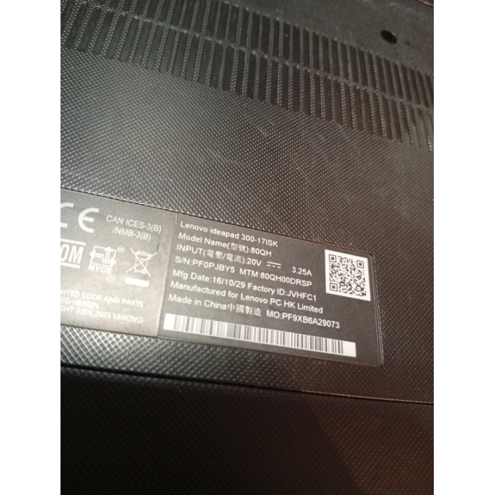 Portátil Lenovo 300-17ISK Para Piezas | Repuestos y Hardware | ChollosPC