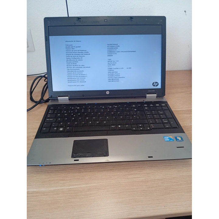 Portátil HP ProBook 6550b Barato y Reacondicionado | ChollosPC
