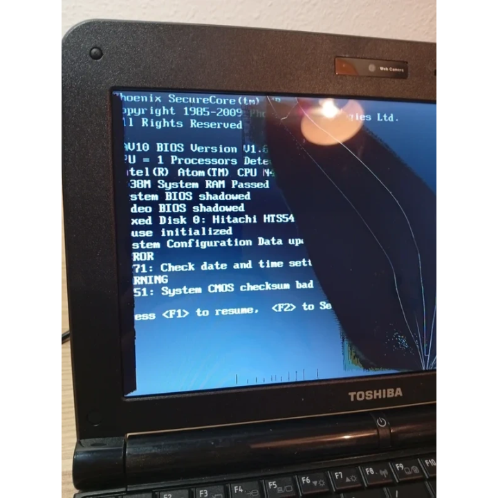 Portátil Toshiba NB250 Para Piezas | Netbook y Repuestos | ChollosPC