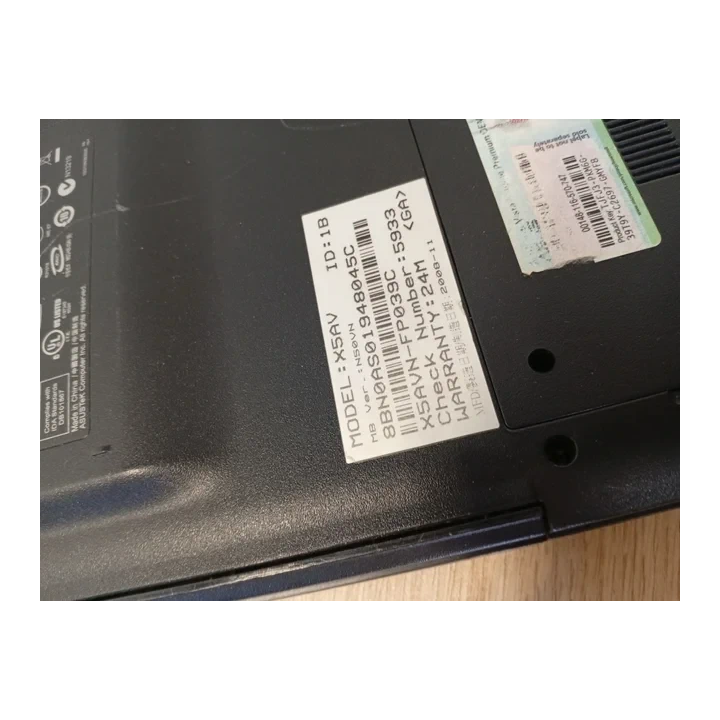 Portátil ASUS X5AV Core 2 Duo Para Piezas o Reacondicionado | ChollosPC