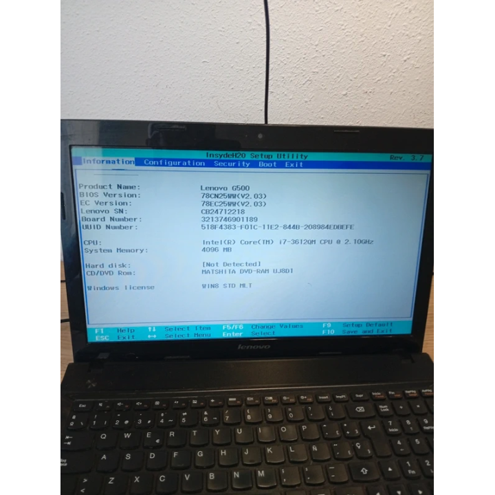 Portátil Lenovo G500 Barato y Reacondicionado | ChollosPC