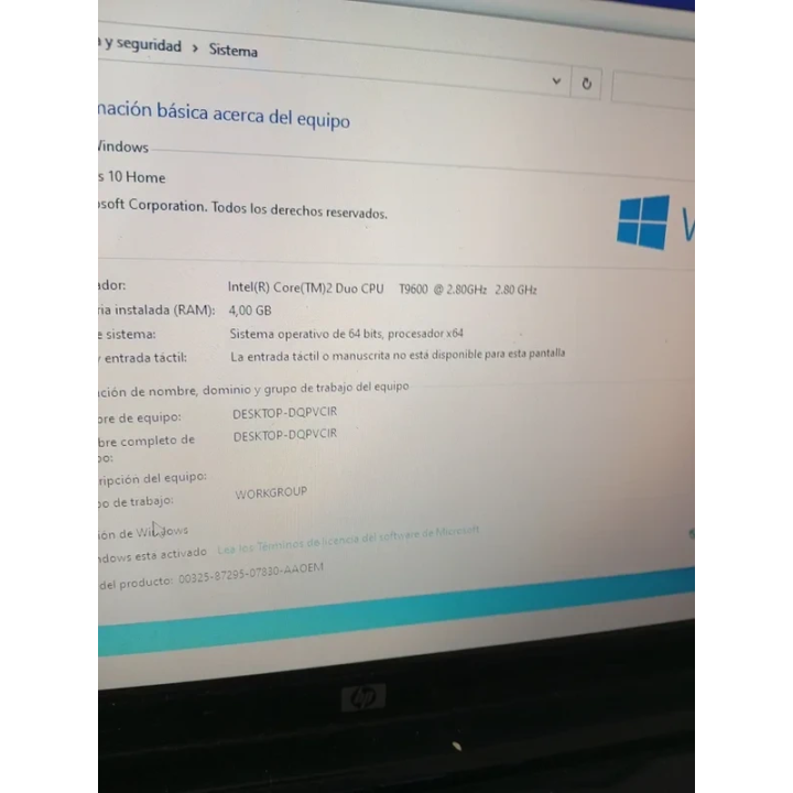 Portátil HP Pavilion dv6-1285es Core 2 Duo Para Piezas | ChollosPC