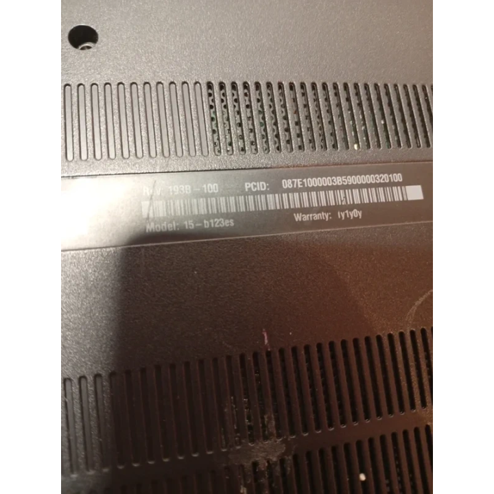 Portátil HP 15-b123es Negro Para Piezas o Reparación | ChollosPC