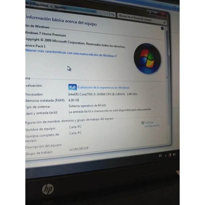 Portátil HP Pavilion g6-1213ss i5 Para Piezas o Reacondicionado | ChollosPC