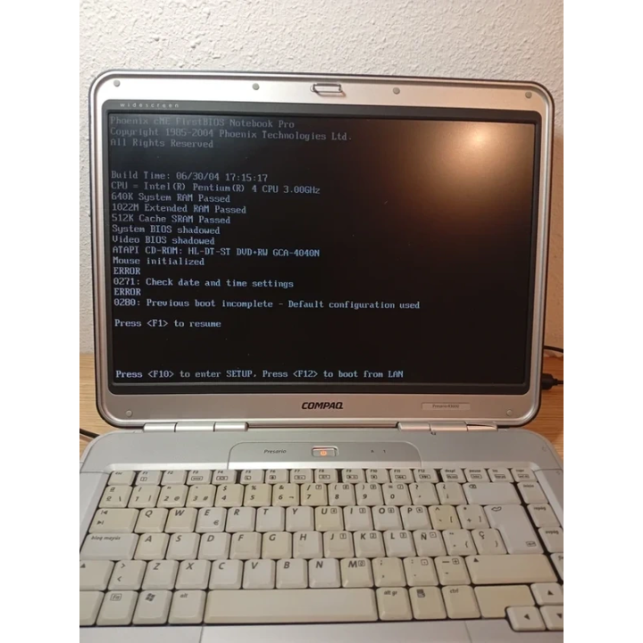 Portátil Compaq Presario R3000 Plata Para Piezas | ChollosPC