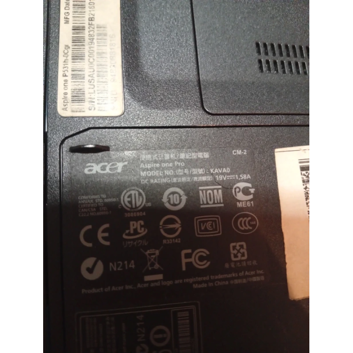 Portátil Acer Aspire One Barato y Reacondicionado | ChollosPC
