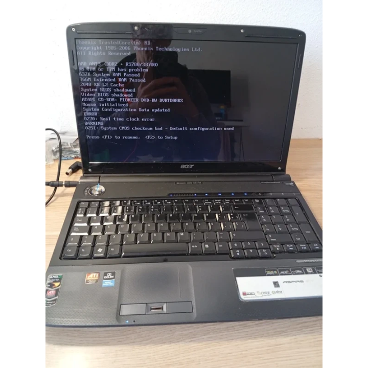 Portátil Acer Aspire 6530G Para Piezas o Reacondicionado | ChollosPC