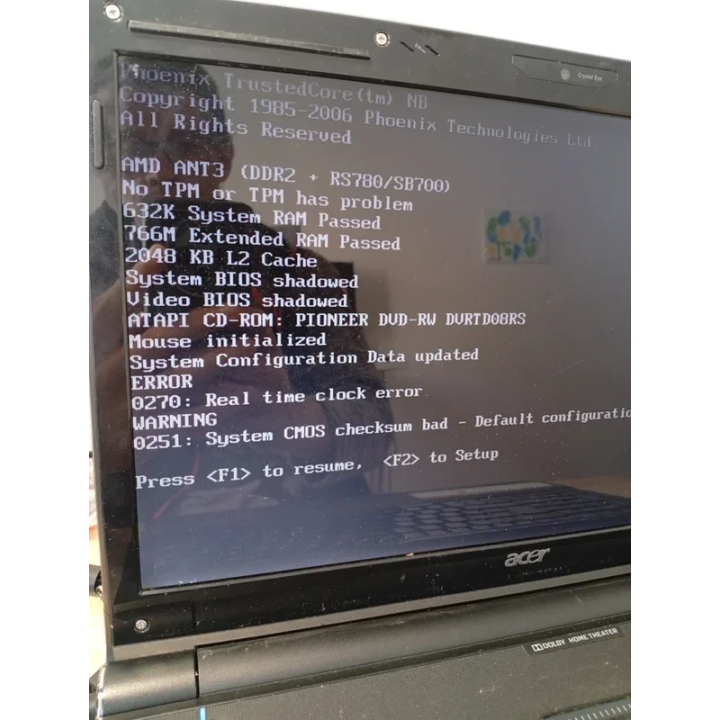Portátil Acer Aspire 6530G Para Piezas o Reacondicionado | ChollosPC