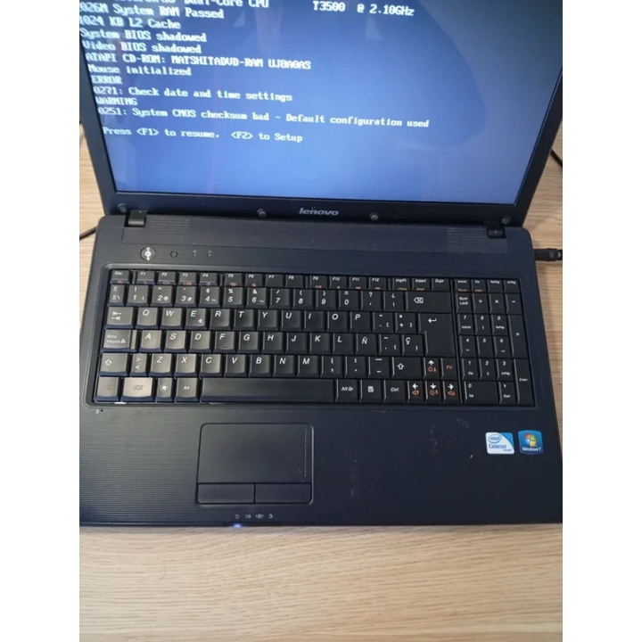 Portátil Lenovo Celeron T3500 Para Piezas o Reacondicionado | ChollosPC