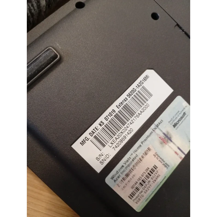 Portátil Acer Extensa 5620G Para Piezas o Reacondicionado | ChollosPC