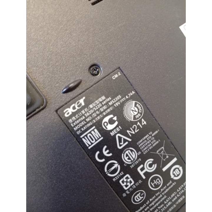 Portátil Acer Extensa 5620G Para Piezas o Reacondicionado | ChollosPC
