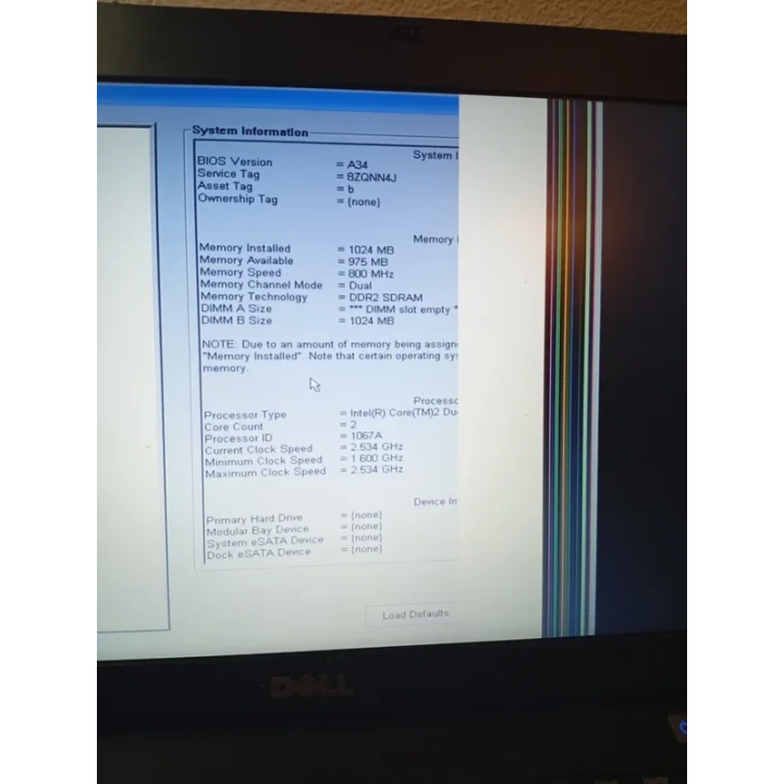 Portátil Dell PP27L Para Piezas o Reacondicionado | ChollosPC
