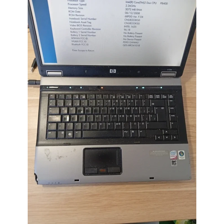 Portátil HP Compaq 6730b Core 2 Duo Para Piezas | ChollosPC