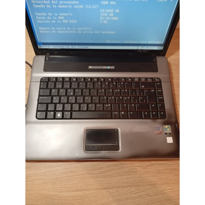 Portátil HP Compaq 6720s/6720e Negro/Gris Para Piezas | ChollosPC