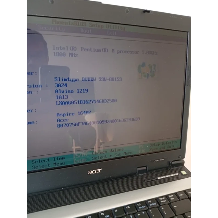 Portátil Acer Aspire 1640 Pentium 1.8GHz Para Piezas | ChollosPC