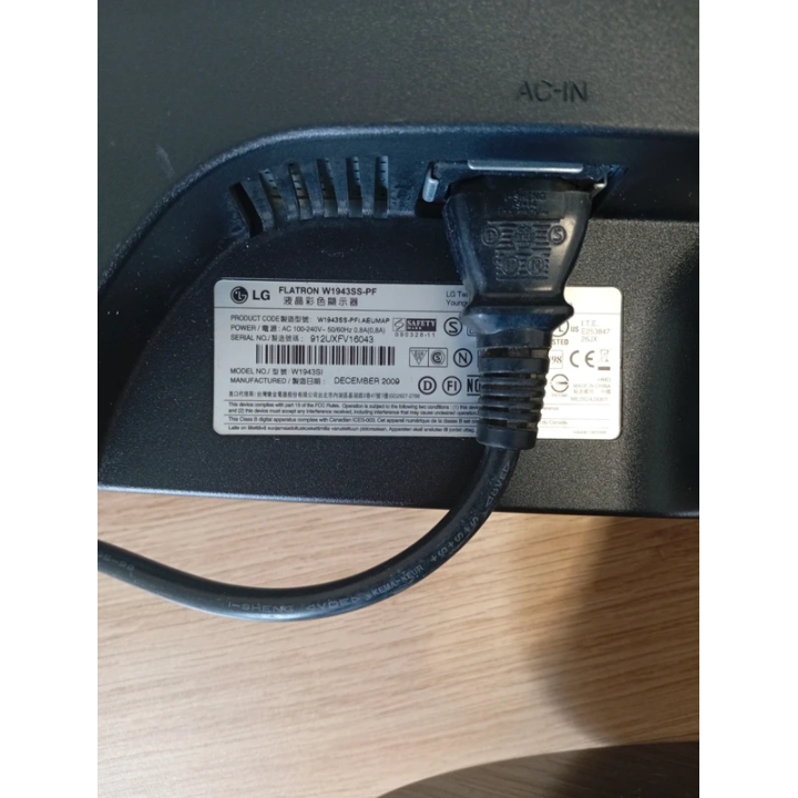 Monitor LG W1943SS 19” LCD Barato y Reacondicionado | ChollosPC