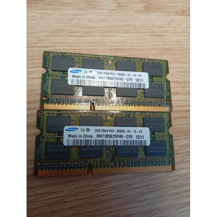 Pack RAM Samsung DDR3 4GB (2x2GB) Barato | ChollosPC