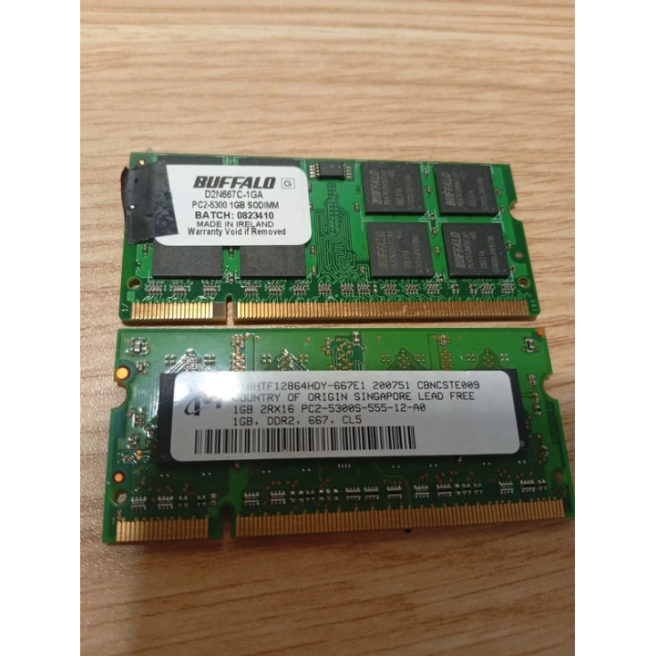 Pack RAM DDR2 2x1GB (2GB) para PC Antiguo | ChollosPC